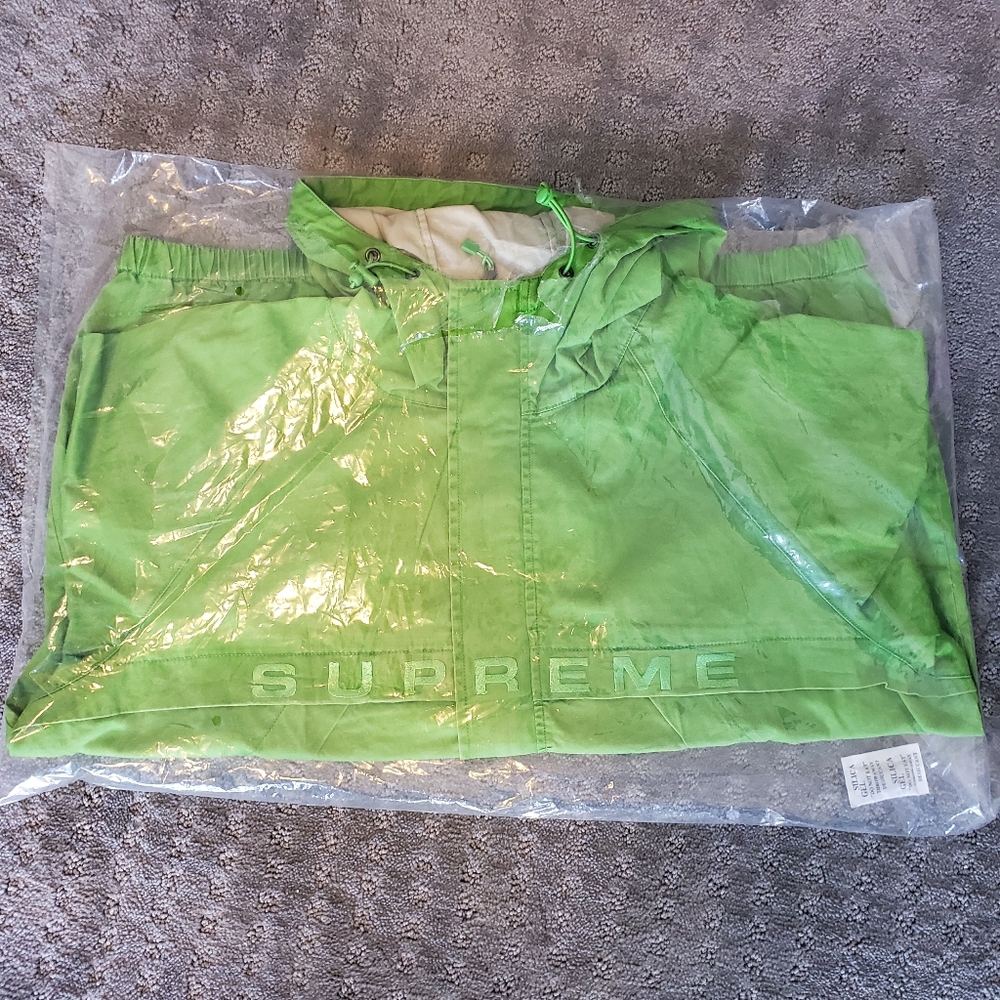 Supreme Overdyed Twill Hooded Jacket